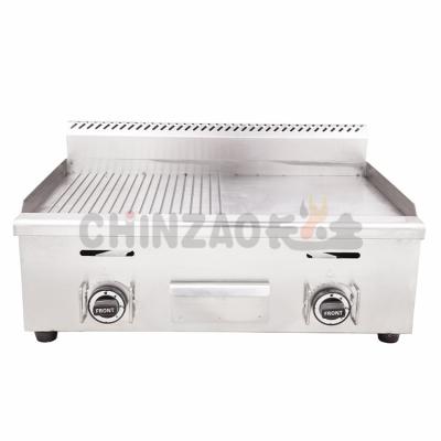 China Commercial Iron Hotel Catering Restaurant Supplies Table Top Gas Griddle for sale