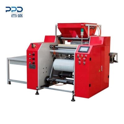 China Professional Products Factory Full Automatic Stretch Film Winder For Big Product Roll for sale