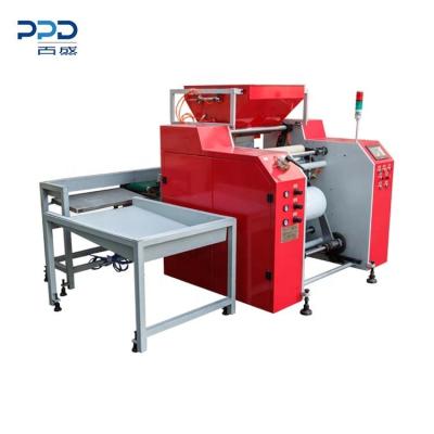 China Automatic Products PPD-HSSR500 Stretch Film Winding Machine For Big Roll for sale