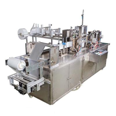 China Full Automatic One Piece Hotels Cloth Wet Packaging Machine Wet Cloth Making Machine for sale