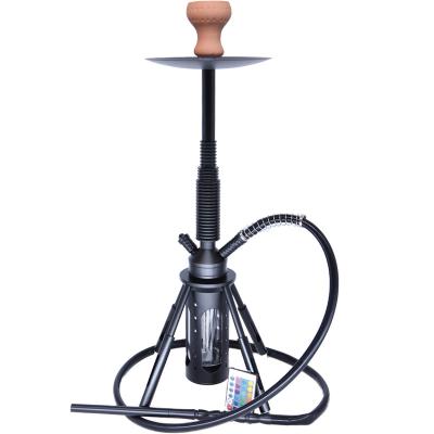 China Large Stainless Steel Aluminum Alloy Hookah Rocket Hookah Shisha for sale