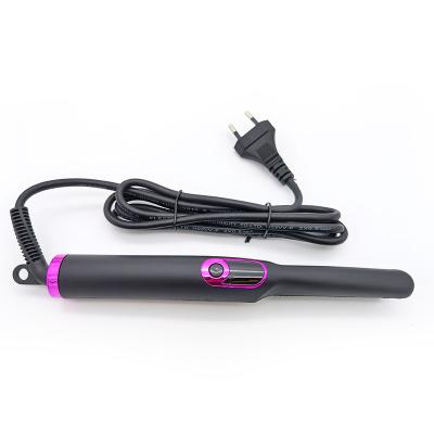 China Hot Sale 20W Mini Ceramic Tourmaline Coated Professional Portable Mini Hair Electric Straightener Comb Hotel for sale