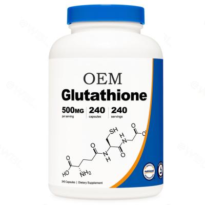 China Instant Gluten Free Non-GMO 500mg L-Glutathione Softgel Capsule for sale