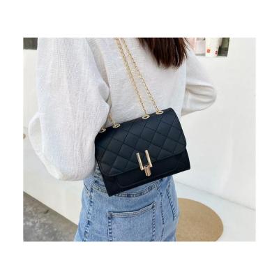 China Small Shoulder Bag PU Leather High Quality Ladies Handbag Ladies Cross - Body Bag With Zipper for sale