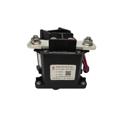 China Best Selling Durable XGE6G-250/1000 Using 12 Voltage Dc Contactor 250a 91.5*59*85.5mm for sale