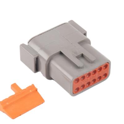 China Automotive Deutsch DTM04-12PA 12 PIN Ev Connectors OEM DEUTSCH Custom Automotive Connector Electrical Electric Vehicle High Voltage Auto for sale