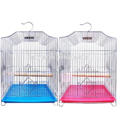 China Breathable iron bird cage for sale the parrot cage for small bird H801 for sale