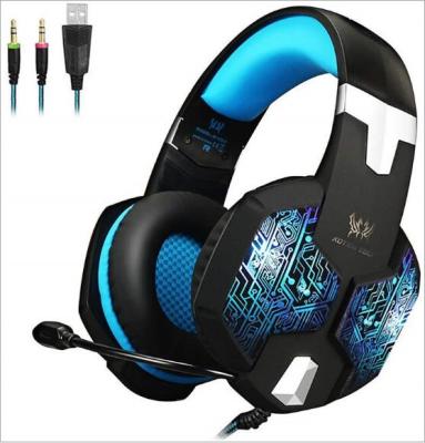 China KOTION EACH Headband Earphone G1000 Gaming Headsets For PS4 With Microphone Stereo Bass LED Light For PC Computer for sale