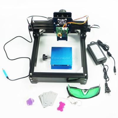 China Laser Engraving 10W 15W 14 20cm Laser Engraving Machine Metal Engraving Machine DIY Laser Marking Machine 10000MW for sale