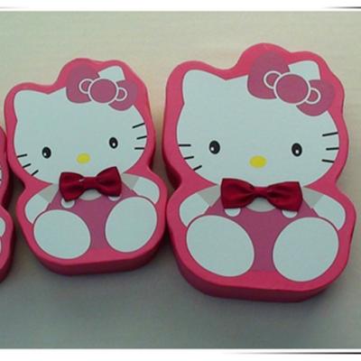 China Handmade Custom Luxury Packaging Paper Cat Box With Installed Box for sale