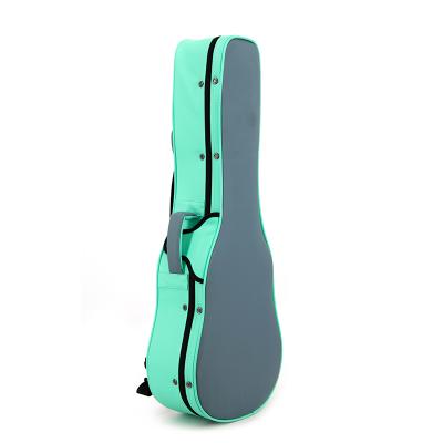 China Newest violin case carbon fiber with sheet music bag violin polyfoam waterproof case FCC-D-13 for sale