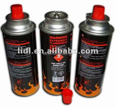 China LPG hotflash camping gas cylinders 400ml 220g for sale