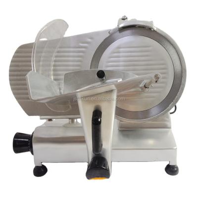 China Commercial Hotels 12Inch 300mm Meat Slicer Food Cutting Machine With Aluminum Alloy Stainless Steel for sale