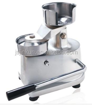 China JKH100 100mm Stainless Steel Burger Press Machine Viable Manual Hamburger Patty Maker For Burger for sale