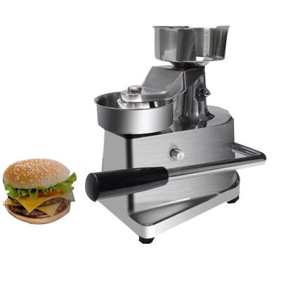 China Commercial Burger Meat Press JKH100mmHigh Quality Hamburger Patty Maker Machine Stainless Steel Press For Burger Meat for sale