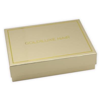 China Handmade Wholesale Luxury Cardboard Paper Gift Wig Hair Extension Packaging Box Customized for sale