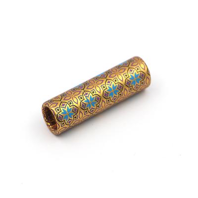 China High Quality Recycled Materials Oil Proof Paper Tube Lip Shaped Aluminum Container Lipstick Tube Bullet for sale