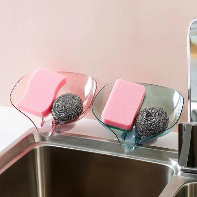 China Modern Hot Suction Kitchen Sink Rack Faucet Vending Basket Soap Hanging Storage Cup Steel Ball Sponge Household Rack Large Drain Rack for sale