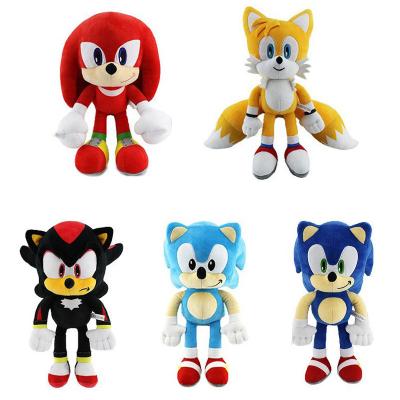 China Wholesale Hot Selling Sonic Blue Game Doll Stuffed Plush Hedgehog Toy Pillow Children Gift Spot Peripheral for sale