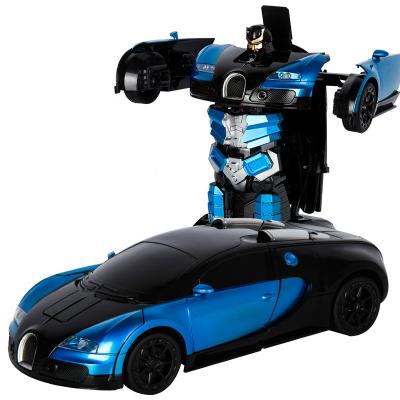 China Robot Gesture-sensing Remote Control Children's Car Deformation Toy Remote Control Car for sale