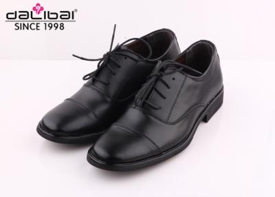 China DALIBAI genuine leather lace up leather dress shoes with anti slip rubber sole for men for sale