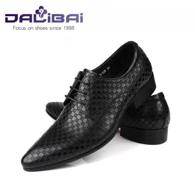 China Classic Black Dress Shoes Oxford Style Leather Shoes For Men , Spring / Autumn for sale