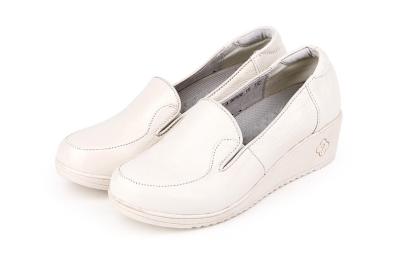 China Real Leather Nurse Work Shoes white leather nursing shoes for women for sale