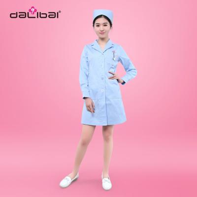 China Women Nursing Uniforms Medical Uniforms And Scrubs , Blue Pink White for sale