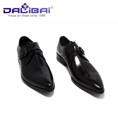 China Fashional Pointed Toe Leather Dress Shoes For Man , Black Red Wine Yellow for sale