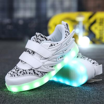 China Wholesaler cheap kids led sport shoes boys girls kids led light shoes for sale