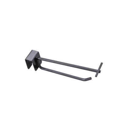 China Store Merchandise Display Factory Price Retail Store Hardware Tools Perforated Extension Metal Display Rack Holder Hooks for sale