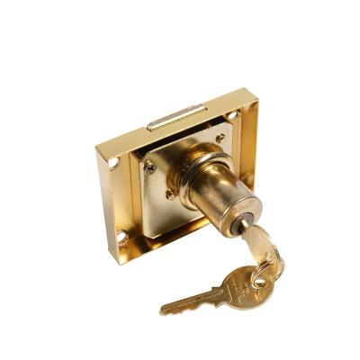 China Cabinet Door Drawer Lock Swivel Tongue Lock Iron Clad Durable 808 Bedroom Furniture Factory Direct Selling Copper Clad Durable for sale