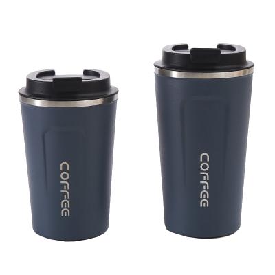 China Sustainable 380/500 Vacuum Drink Cup Thermal Mug Tumbler Double Wall Stainless Steel Travel Coffee Mug Insulated Coffee Tumbler With lid for sale