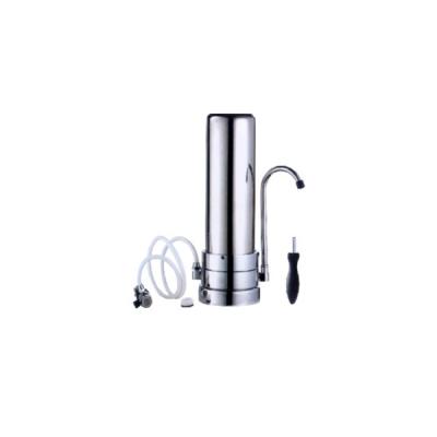 China Hotel One Introduces Countertop 304 Stainless Steel Water Purifier Water Filter for sale