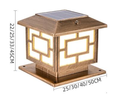 China Stocked Garden Park Lawn With Retro Style Insect Trap Lamp for sale