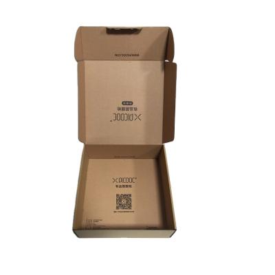 China Recycled Materials Custom Paper Box Corrugated Paper Box Corrugated Foldable Shipping Box For Gift for sale