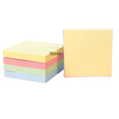 China Dongguan Self Adhesive Factory Custom Design Promotional Stationery Sticky Notes Pads For Office for sale