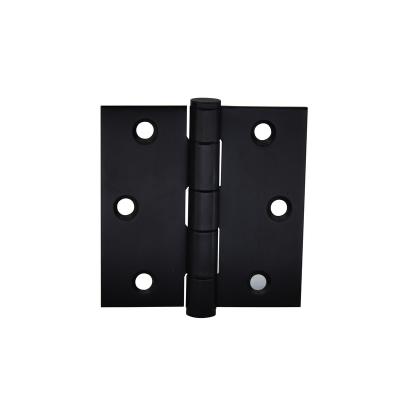 China Delight North American Hot Sales 3 inch by 3 inch Matt Black Stainless Steel Wooden Door Hinges for sale