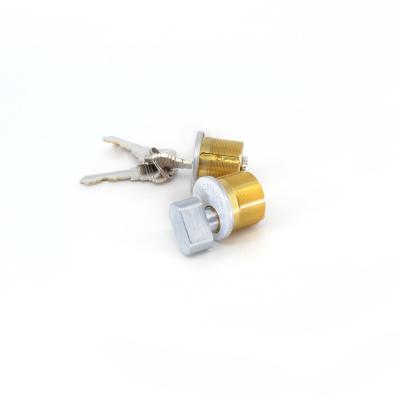 China Hot sale high security cheap high quality brass cylinder lock with 3 keys for sale