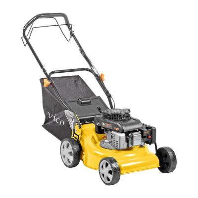 China Guarantee Quality Gasoline Anti-Slip Portable Household Lawn Mower Self-propelled Small Hand Push Mower for sale