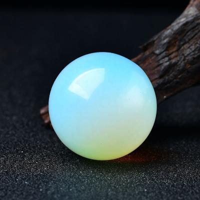 China Beautiful Opalite Sephere Crystal Healing Ball Meditation Decor Massage Home Decoration Collection Gift Natural Hand Made From Europe for sale