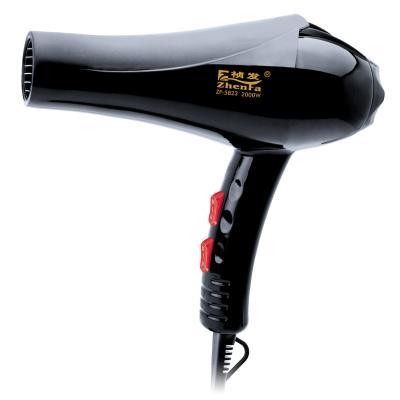 China 2017 New Ac Ionic Hair Dryer No Noise Dry Hair Machine Model ZF-5823 for sale