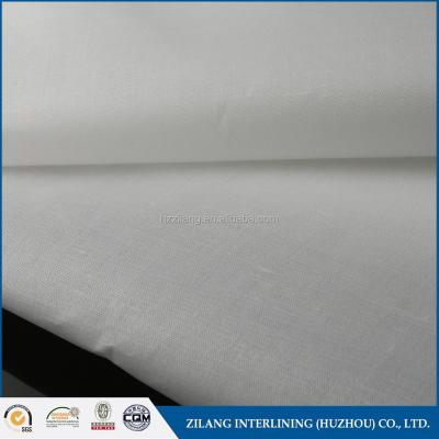 China 85% Interlining Polyester 15% Adhesive Cotton Shirt Firm for sale