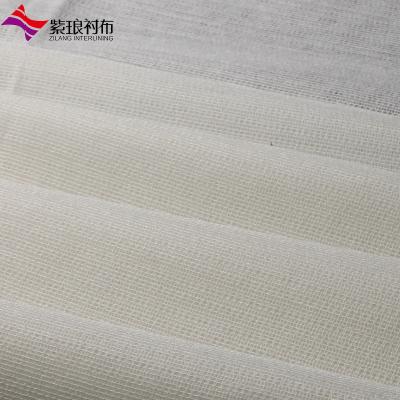 China 100% Polyester Adhesive Knit Knit Fusible Interlining Woven Interlinings for sale