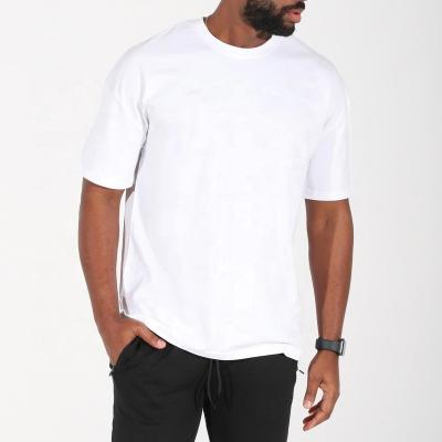 China Wholesale Customized Anti-Wrinkle Round Neck T-shirt Classic Short Sleeve T-shirts White Plain T-shirts for sale