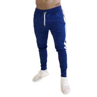 China Custom Anti-Wrinkle Panel Men's Contrast Jogger Workout Track Pants Jogging Set Pants High Quality for sale