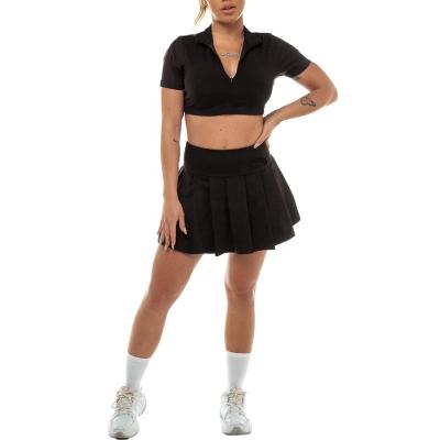 China Custom fashion sports clothing workout clothes activewear golf tennis skirt set for sale