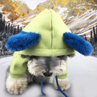 China Puppy Hoodie Pet Sustainable Animal Warm Winter Clothes Luxury Pet Apparel Dog Clothes Manufacturer for sale