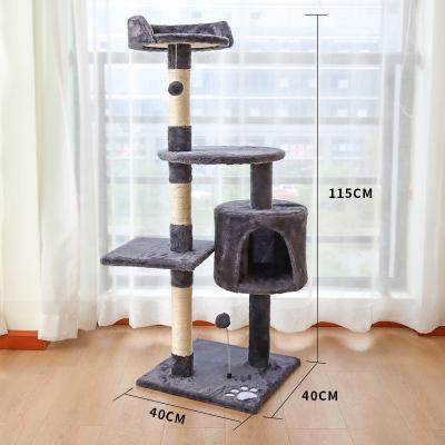 China Modern Growing Cat Tree Pet House Cats Scratching Tree From Sustainable Manufacturer Big Large for sale