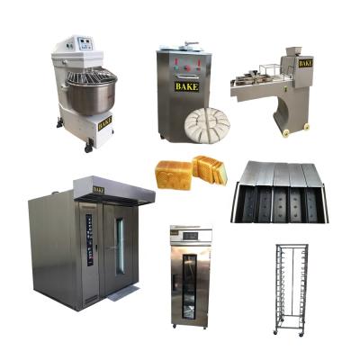 China High Efficiency Commercial Bakery Equipment Automatic Full Set For Toast Bread Factory Equipment for sale